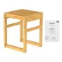 EISL Taburete de baño bambú 35x35x45 cm de , Asientos y bancos para duchas - Ref: Foro24-446510, Precio: 56,52 €, Descuento: %