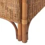 Zweiplätziges Sofa in hellem Braun aus Naturrattan und Leinen. von , Sofas - Ref: Foro24-325468, Preis: 419,34 €, Rabatt: %