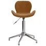 Silla de comedor giratoria de terciopelo marrón de , Sillas de comedor - Ref: Foro24-334960, Precio: 89,09 €, Descuento: %