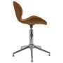 Brown velvet swivel dining chair by , dining chairs - Ref: Foro24-334960, Price: 89,09 €, Discount: %