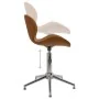 Brown velvet swivel dining chair by , dining chairs - Ref: Foro24-334960, Price: 89,09 €, Discount: %