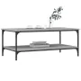 Engineered wood Sonoma gray coffee table 100x55x40 cm by , Coffee table - Ref: Foro24-832836, Price: 57,87 €, Discount: %