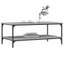 Mesa de centro madera de ingeniería gris Sonoma 100x55x40 cm de , Mesas de centro - Ref: Foro24-832836, Precio: 57,87 €, Desc...