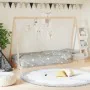 Solid pine wood children's bed frame 90x190 cm by , Cribs and beds for children - Ref: Foro24-834531, Price: 114,24 €, Discou...