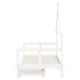 Children's bed frame with drawers made of white pine wood 80x160 cm by , Cribs and beds for children - Ref: Foro24-834544, Pr...