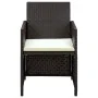 Set muebles de jardín 4 piezas y cojines ratán sintético marrón de , Conjuntos de jardín - Ref: Foro24-43908, Precio: 210,55 ...