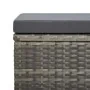 5-piece garden dining set with gray synthetic rattan cushions by , Garden sets - Ref: Foro24-46535, Price: 429,89 €, Discount: %