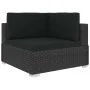 Garden sofa set 8 pieces and black synthetic rattan cushions by , Garden sets - Ref: Foro24-46748, Price: 726,05 €, Discount: %