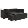 Garden furniture set 6 pieces with brown synthetic rattan cushions by , Garden sets - Ref: Foro24-47808, Price: 517,43 €, Dis...