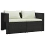 Garden furniture set 6 pieces with brown synthetic rattan cushions by , Garden sets - Ref: Foro24-47808, Price: 517,43 €, Dis...