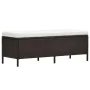Gartenmöbel-Set 3-teilig mit braunen Kunststoff-Rattan-Kissen. von , Gartensets - Ref: Foro24-48153, Preis: 659,79 €, Rabatt: %