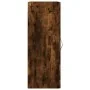 Smoked oak wall cabinet 34.5x34x90 cm by , Sideboards - Ref: Foro24-835007, Price: 52,26 €, Discount: %