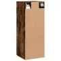 Smoked oak wall cabinet 34.5x34x90 cm by , Sideboards - Ref: Foro24-835007, Price: 52,26 €, Discount: %