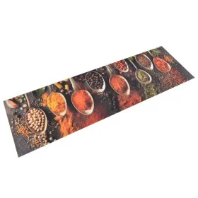 Waschbarer Küchenteppich aus Samt mit Löffel und Gewürzen, 45x150cm. von , Fußmatten - Ref: Foro24-136543, Preis: 26,96 €, Ra...