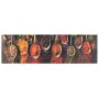 Waschbarer Küchenteppich aus Samt mit Löffel und Gewürzen, 45x150cm. von , Fußmatten - Ref: Foro24-136543, Preis: 26,96 €, Ra...
