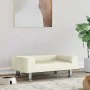 Cama para perros de terciopelo crema 70x45x26,5 cm de , Camas para perros - Ref: Foro24-171924, Precio: 76,91 €, Descuento: %