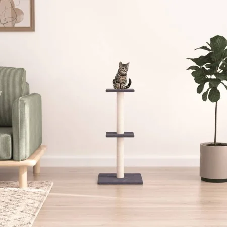 Cat scratcher with dark gray sisal posts 73 cm by , Cat furniture - Ref: Foro24-172036, Price: 27,45 €, Discount: %