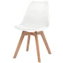 Esstischstühle, 4 Stück, weißes Kunststoffmaterial. von , Essstühle - Ref: Foro24-244784, Preis: 271,04 €, Rabatt: %