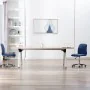 Dining chairs 2 units blue fabric by , dining chairs - Ref: Foro24-283603, Price: 117,65 €, Discount: %