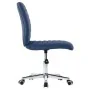 Dining chairs 2 units blue fabric by , dining chairs - Ref: Foro24-283603, Price: 117,65 €, Discount: %