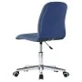 Dining chairs 2 units blue fabric by , dining chairs - Ref: Foro24-283603, Price: 117,65 €, Discount: %