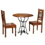 Juego de bistro 3 piezas madera maciza de acacia de , muebles para cocinas y comedores - Ref: Foro24-275335, Precio: 464,88 €...