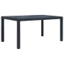 Garten-Esszimmer-Set, 7-teilig, Kunststoff-Rattanoptik in Anthrazitfarben. von , Gartensets - Ref: Foro24-276128, Preis: 693,...