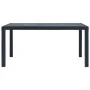 Garden dining set, 7 pieces, plastic with anthracite rattan look. by , Garden sets - Ref: Foro24-276128, Price: 693,71 €, Dis...