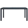 Garten-Esszimmer-Set, 7-teilig, Kunststoff-Rattanoptik in Anthrazitfarben. von , Gartensets - Ref: Foro24-276128, Preis: 693,...