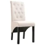 Esstischstühle, 6 Stück, Stoff in Cremefarbe. von , Essstühle - Ref: Foro24-276968, Preis: 565,66 €, Rabatt: %