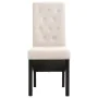 Esstischstühle, 6 Stück, Stoff in Cremefarbe. von , Essstühle - Ref: Foro24-276968, Preis: 565,66 €, Rabatt: %