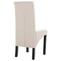 Esstischstühle, 6 Stück, Stoff in Cremefarbe. von , Essstühle - Ref: Foro24-276968, Preis: 565,66 €, Rabatt: %