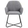 Sillas de comedor 6 unidades de tela gris claro de , Sillas de comedor - Ref: Foro24-277095, Precio: 595,97 €, Descuento: %