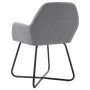 Sillas de comedor 6 unidades de tela gris claro de , Sillas de comedor - Ref: Foro24-277095, Precio: 595,97 €, Descuento: %