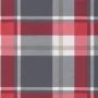Garden bench cushion in red checkered Oxford fabric 100x50x3cm by , Cushions for chairs and sofas - Ref: Foro24-314078, Price...