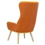 Mustard yellow fabric and PVC recliner. by , Armchairs - Ref: Foro24-341308, Price: 101,49 €, Discount: %