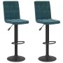 Küchenhocker, 2 Stück, blauer Samt von , Küchenhocker - Ref: Foro24-335767, Preis: 149,64 €, Rabatt: %