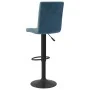 Taburetes de cocina 2 unidades terciopelo azul de , Taburetes de cocina - Ref: Foro24-335767, Precio: 149,64 €, Descuento: %