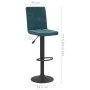Taburetes de cocina 2 unidades terciopelo azul de , Taburetes de cocina - Ref: Foro24-335767, Precio: 149,64 €, Descuento: %