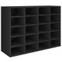 Schwarzer Sperrholzschuhschrank 92x30x67,5 cm von , Schuhregale und Schuhorganisatoren - Ref: Foro24-340216, Preis: 198,86 €,...