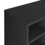 Black plywood shoe rack 92x30x67.5 cm by , Shoe racks and shoe organizers - Ref: Foro24-340216, Price: 198,86 €, Discount: %