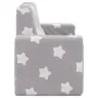 Light gray 2-seater children's sofa with soft plush stars by , Baby and Toddler Furniture - Ref: Foro24-341839, Price: 57,78 ...
