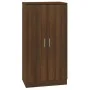 Mueble zapatero madera contrachapada roble marrón 55x35x108 cm de , Zapateros y organizadores de calzado - Ref: Foro24-342670...