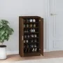 Mueble zapatero madera contrachapada roble marrón 55x35x108 cm de , Zapateros y organizadores de calzado - Ref: Foro24-342670...
