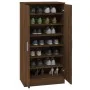 Mueble zapatero madera contrachapada roble marrón 55x35x108 cm de , Zapateros y organizadores de calzado - Ref: Foro24-342670...