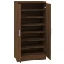 Mueble zapatero madera contrachapada roble marrón 55x35x108 cm de , Zapateros y organizadores de calzado - Ref: Foro24-342670...