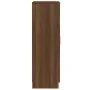 Mueble zapatero madera contrachapada roble marrón 55x35x108 cm de , Zapateros y organizadores de calzado - Ref: Foro24-342670...