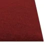 Paneles de pared 12 uds tela rojo tinto 30x30 cm 1,08 m² de , Recubrimiento de paredes - Ref: Foro24-343792, Precio: 30,70 €,...