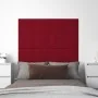 Paneles de pared 12 uds terciopelo rojo tinto 30x30 cm 1,08 m² de , Recubrimiento de paredes - Ref: Foro24-344046, Precio: 36...