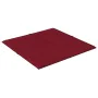 Wall panels 12 units red velvet 30x30 cm 1.08 m² by , Wall covering - Ref: Foro24-344046, Price: 36,63 €, Discount: %